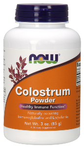Pure Colostrum Powder provides essential growth and immune factors that may aid overall health. Now Foods Bovine Colostrum is the pre-milk fluid produced by the mammary glands during the first 24-48 hours after birth. No Synthetic or growth hormones..